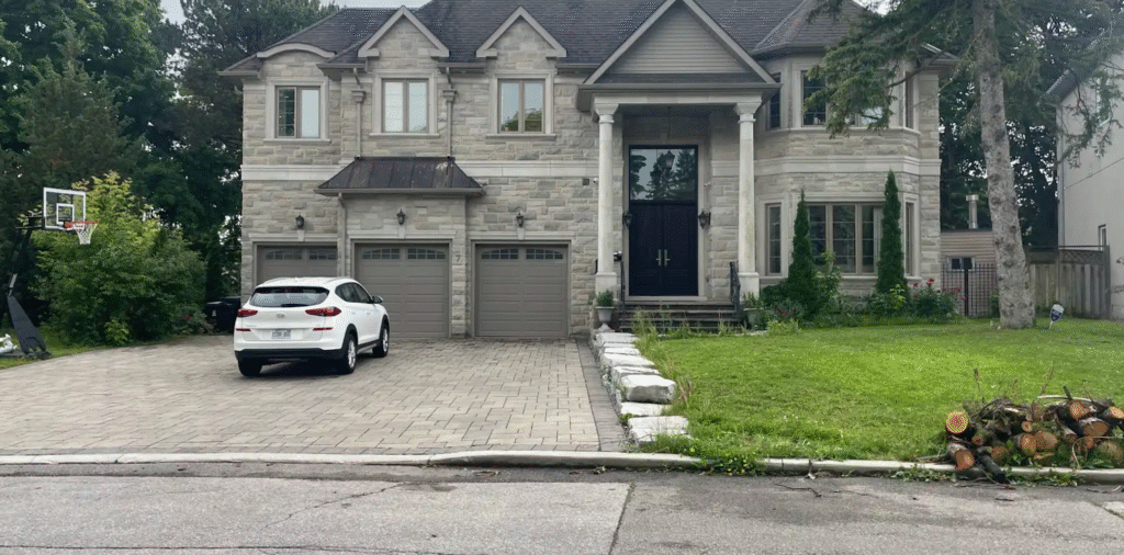 Before landscape design