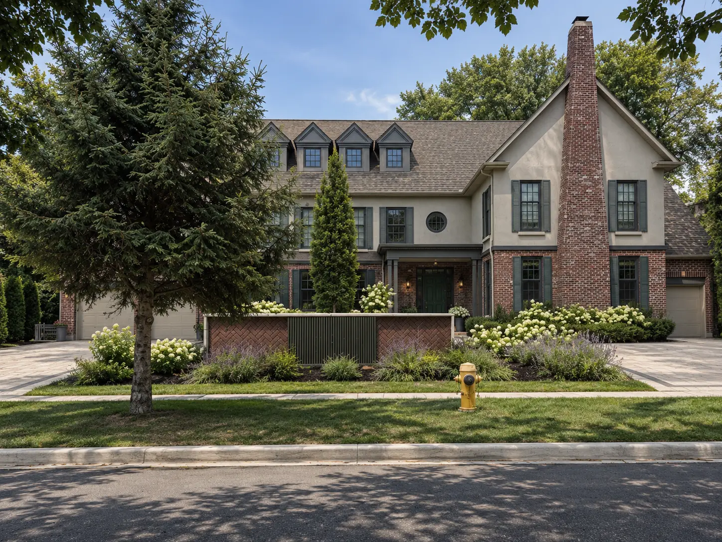 Three North York homes with three different front yard design strategies