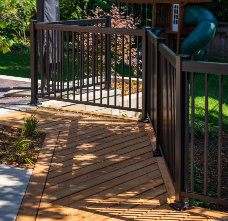 luxury landscape design oakville backyard