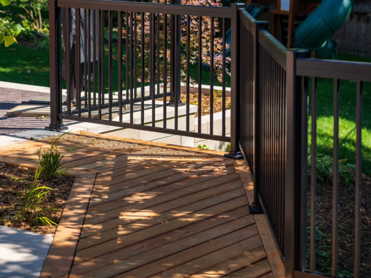 luxury landscape design oakville backyard